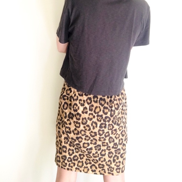 Animal print button skirt - Picture 7 of 16